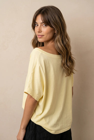 T Shirt Biba Jaune Clair JAUNE CLAIR