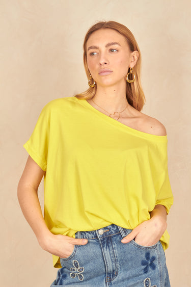 T Shirt Biba Jaune JAUNE