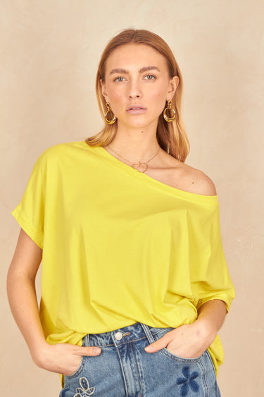 T Shirt Biba Jaune JAUNE