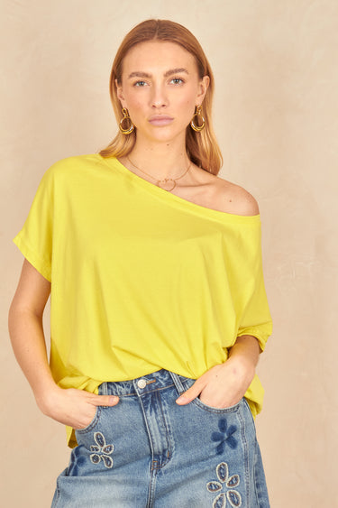 T Shirt Biba Jaune JAUNE