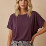 T Shirt Biba Prune PRUNE