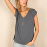 T Shirt Clara Anthracite ANTHRACITE
