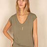 T Shirt Clara Kaki KAKI