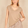T Shirt Clara Taupe TAUPE