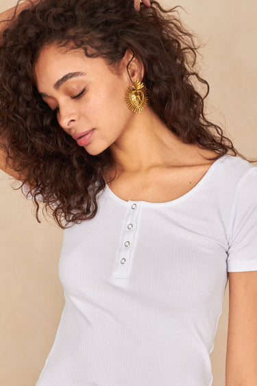 T Shirt Clemence Blanc BLANC