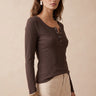 T Shirt Clemence Choco CHOCO