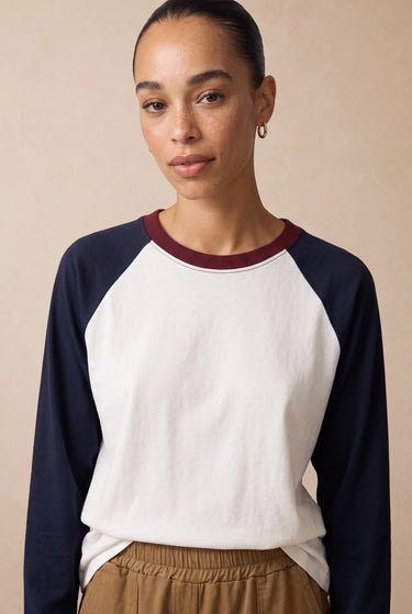 T Shirt Gaelle Ecru/Marine ECRU/MARINE