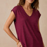 T Shirt Helene Bordeaux/Lurex BORDEAUX/LUREX