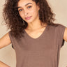T Shirt Helene Choco/Lurex CHOCO/LUREX