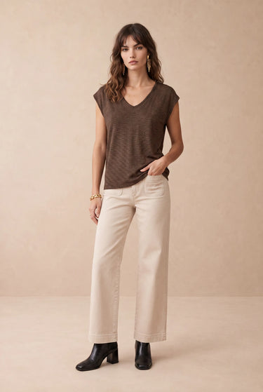 T Shirt Helene Choco/Lurex CHOCO/LUREX