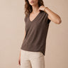 T Shirt Helene Taupe/Lurex TAUPE/LUREX