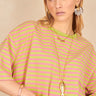T Shirt Janette Raye Vert RAYE VERT