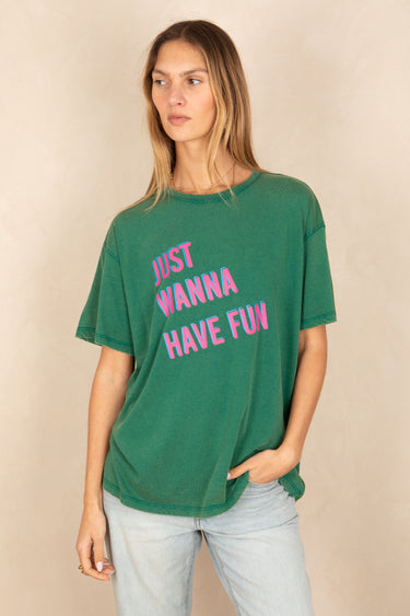 T Shirt Just Vert VERT