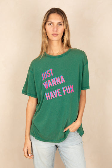 T Shirt Just Vert VERT