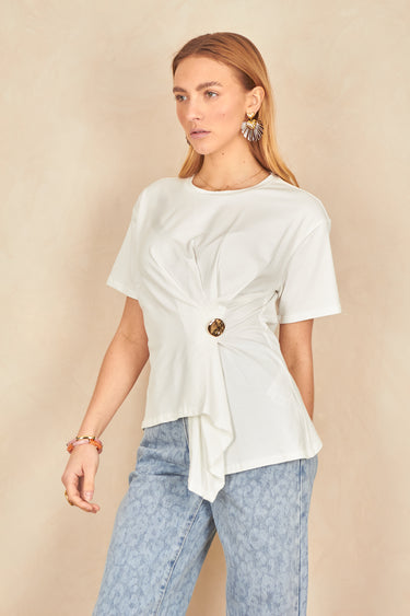 T Shirt Lenia Blanc BLANC