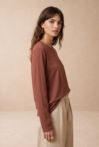 T Shirt Leonie Terracotta TERRACOTTA