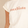 T Shirt Macchiato Ecru ECRU