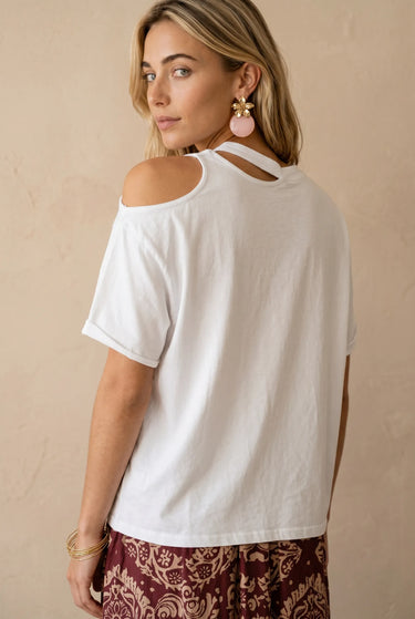 T Shirt Nancy Blanc BLANC