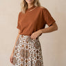 T Shirt Nancy Terracotta TERRACOTTA