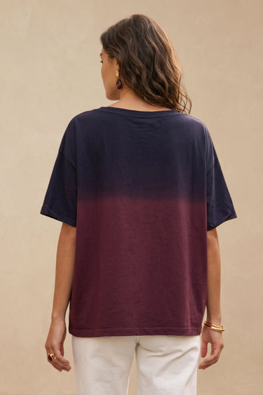 T Shirt Nino/Td Prune/Bord PRUNE/BORD