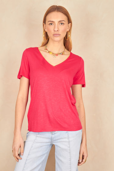 T Shirt Ocelia Framboise FRAMBOISE