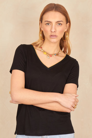 T Shirt Ocelia Noir NOIR