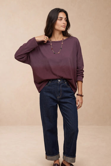 T Shirt Palmir Td/Prune TD/PRUNE