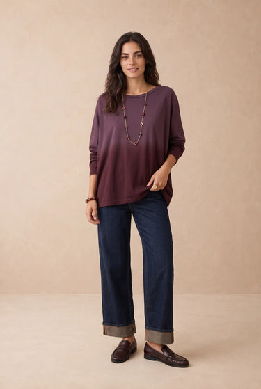 T Shirt Palmir Td/Prune TD/PRUNE