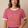 T Shirt Rafael Raye Rouge RAYE ROUGE