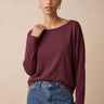 T Shirt Shelby Bordeaux BORDEAUX