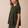 T Shirt Sylvia Olive OLIVE