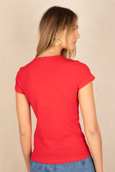 T Shirt Theo Rouge ROUGE
