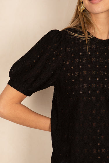 Top Ambre Noir NOIR