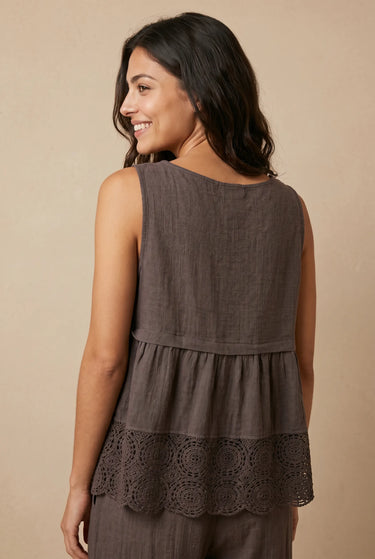 Top Camila Choco CHOCO