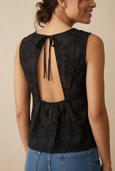 Top Clelia Noir NOIR