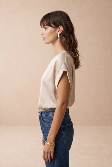 Top Emy Beige BEIGE