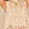 Top Geralda Beige BEIGE