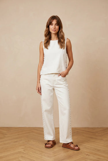 Top Jordan Blanc BLANC