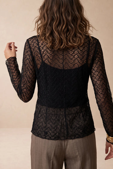 Top Noemie Noir NOIR
