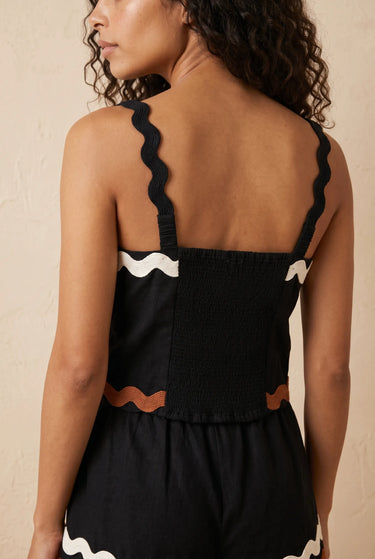Top Soline Noir NOIR