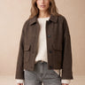 Veste Angelina Choco/Taupe CHOCO/TAUPE