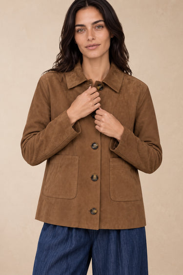 Veste Houston Marron Clair MARRON CLAIR