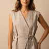 Veste Jaures Beige Raye BEIGE RAYE
