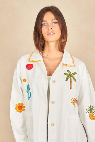 Veste Louane Blanc/B BLANC/B