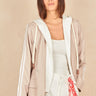 Veste Segolene Beige Raye BEIGE RAYE