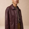 Veste Sheila Bordeaux BORDEAUX
