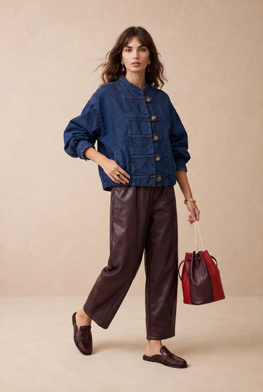 Veste Steven Bleu Fonce BLEU FONCE