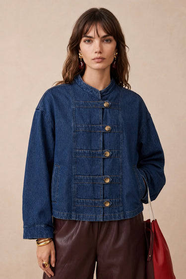 Veste Steven Bleu Fonce BLEU FONCE